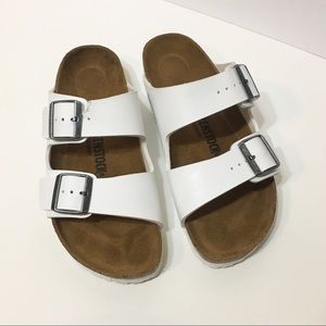 Birkenstock White Arizona Sandal